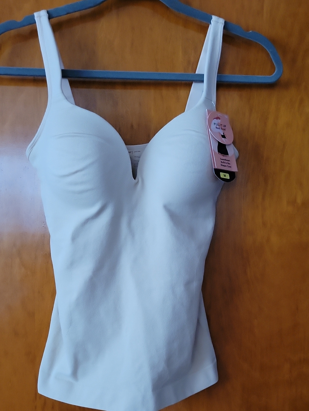 Shapermint White Sculpting Tank Shapewear